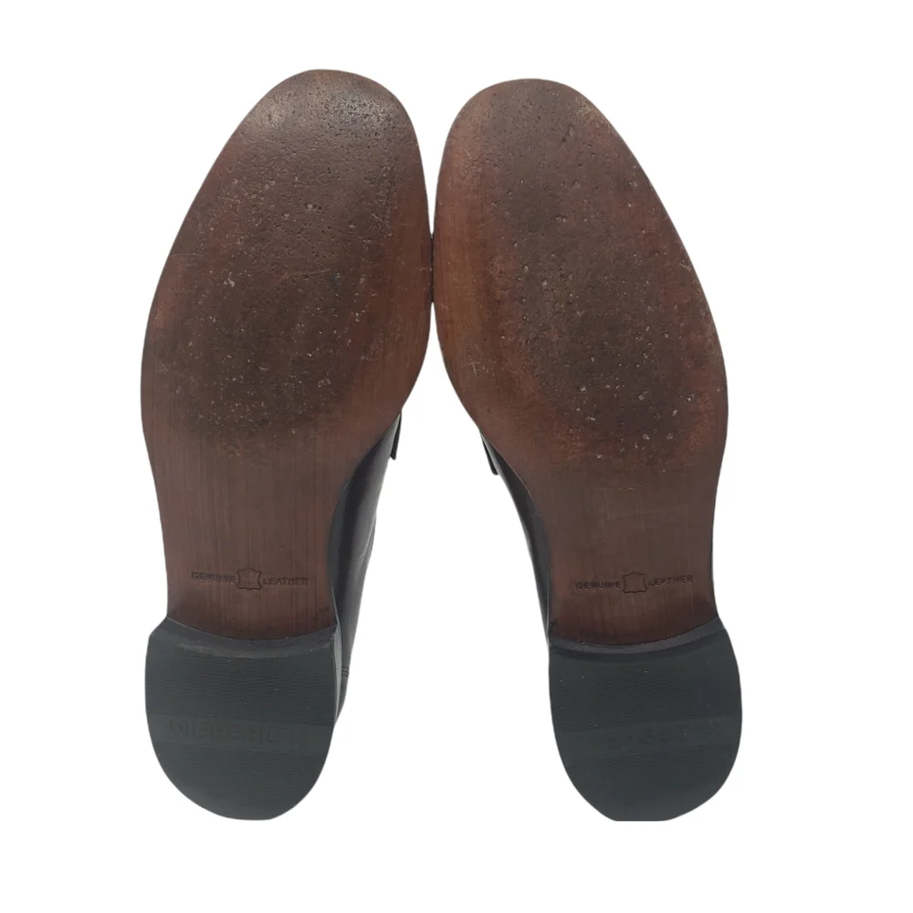 Florsheim Dark Brown Leather Loafers Size‎ 9.5 Leather Uppers and Soles